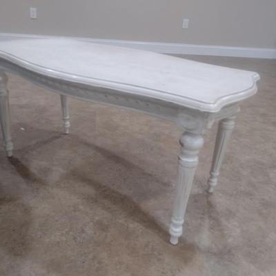 Solid Wood French Provencial Accent Table