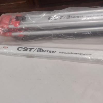 CST/ Berger LM30 Survey Laser Level with Adjustable Tripod and Telescoping Measuring Staff