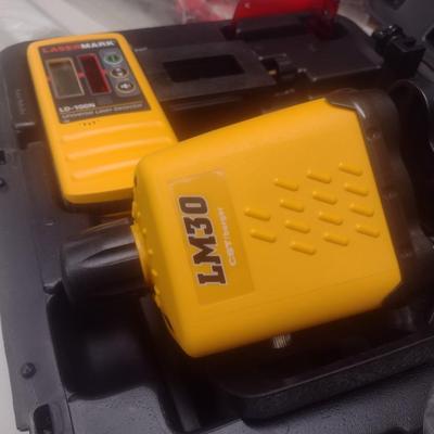CST/ Berger LM30 Survey Laser Level with Adjustable Tripod and Telescoping Measuring Staff