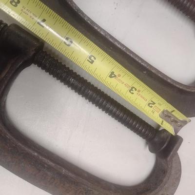 Assorted Metal and Wood Clamps