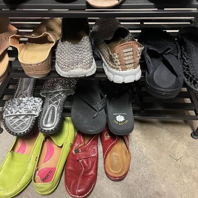 7 pairs of shoes