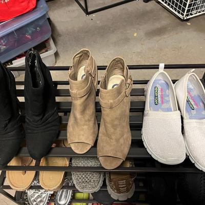 7 pairs of shoes
