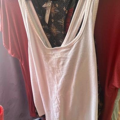 Lot of women’s tops and blouses