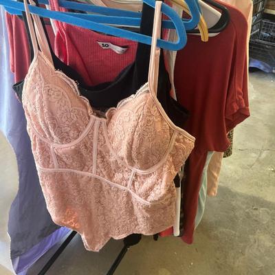 Lot of women’s tops and blouses