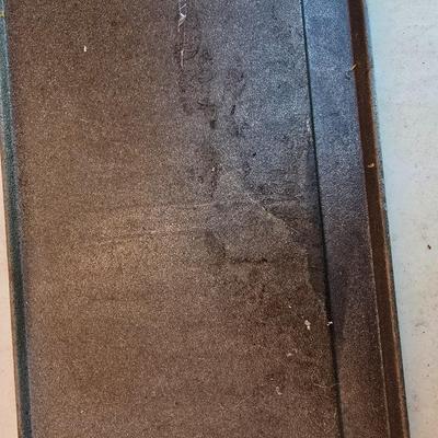 Cast Iron Flat Griddle – Double Handle - flat top