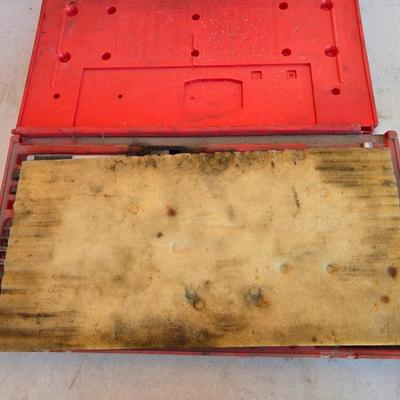 Vintage Tap & Die Set – SAE Threading Kit in Red Case