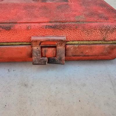 Vintage Tap & Die Set – SAE Threading Kit in Red Case