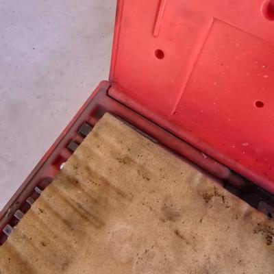 Vintage Tap & Die Set – SAE Threading Kit in Red Case