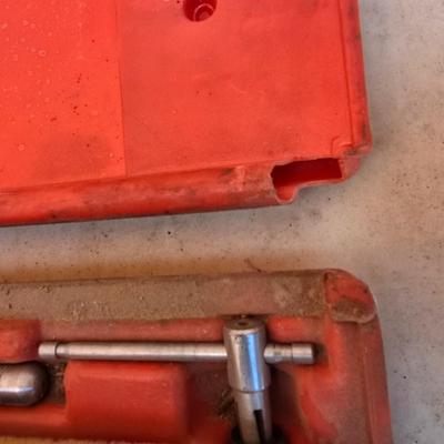 Vintage Tap & Die Set – SAE Threading Kit in Red Case