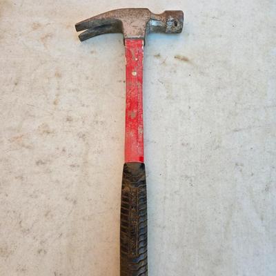 Hand Tool Trio – Hammer, Bolt Cutter, and Rubber Mallet