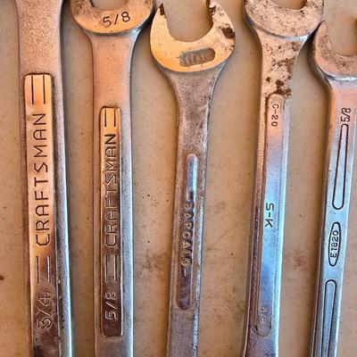 Vintage SAE Wrench Lot – USA Made