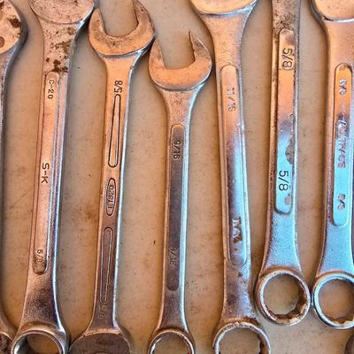 Vintage SAE Wrench Lot – USA Made
