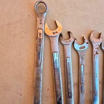Vintage SAE Wrench Lot – USA Made