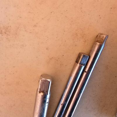 Ratchet Handle & Extension Bar Lot – 1/4" & 3/8" Drive