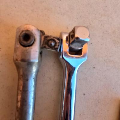 Vintage Socket Accessories Lot – S-K USA Breaker Bar & More