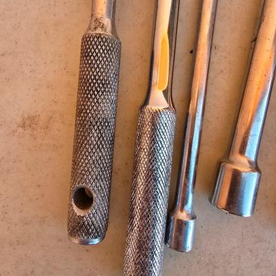 Vintage Socket Accessories Lot – S-K USA Breaker Bar & More