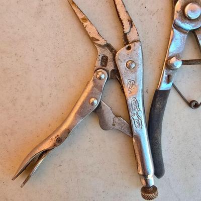 Vintage Pliers & Specialty Tool Lot – 5pc