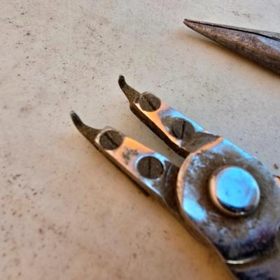 Vintage Pliers & Specialty Tool Lot – 5pc