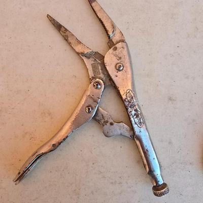 Automotive & Locking Pliers Lot – Vintage 4pc Bundle