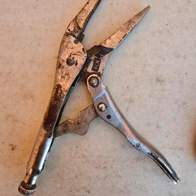 Automotive & Locking Pliers Lot – Vintage 4pc Bundle