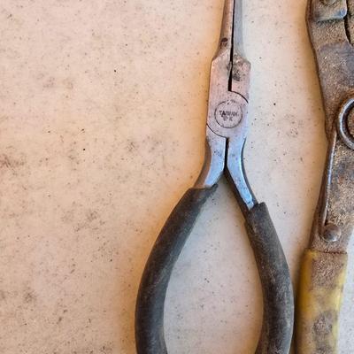 Automotive & Locking Pliers Lot – Vintage 4pc Bundle