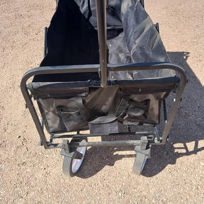 Collapsible fabric Utility Wagon - Perfect for gathering your auction finds - and much more!!