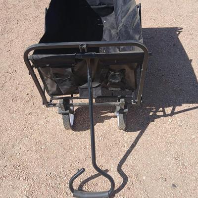 Collapsible fabric Utility Wagon - Perfect for gathering your auction finds - and much more!!
