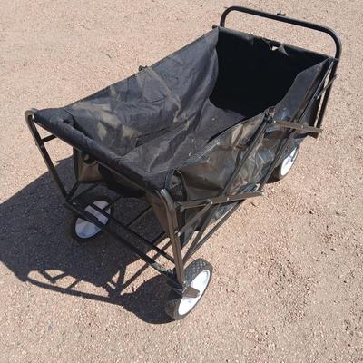 Collapsible fabric Utility Wagon - Perfect for gathering your auction finds - and much more!!