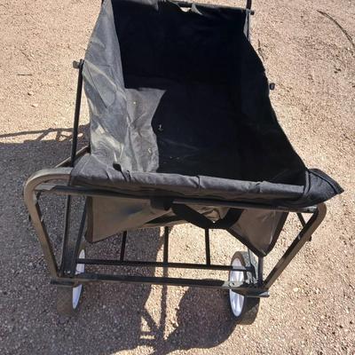 Collapsible fabric Utility Wagon - Perfect for gathering your auction finds - and much more!!