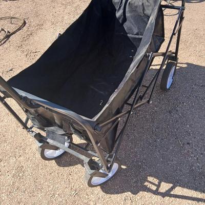 Collapsible fabric Utility Wagon - Perfect for gathering your auction finds - and much more!!