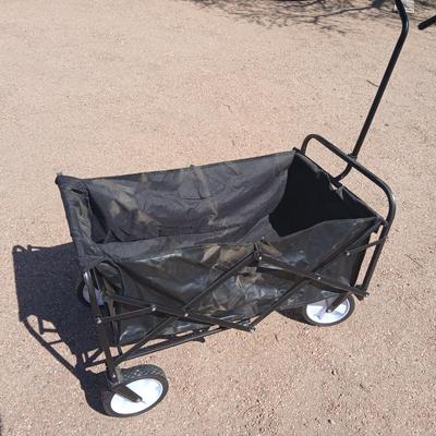 Collapsible fabric Utility Wagon - Perfect for gathering your auction finds - and much more!!