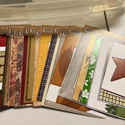 Scrapbooking items