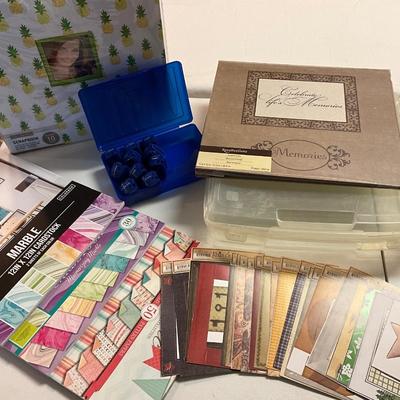Scrapbooking items