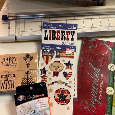 Scrapbooking items