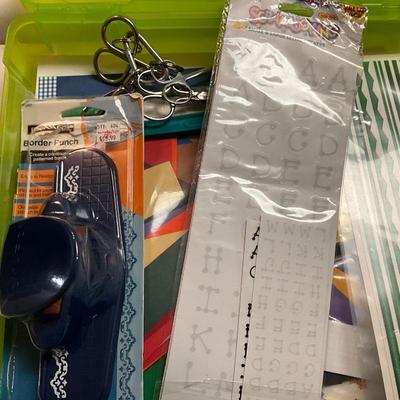 Scrapbooking items