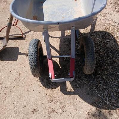 ACE Wheelbarrow + Shovel + weed cutter Combo