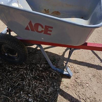 ACE Wheelbarrow + Shovel + weed cutter Combo