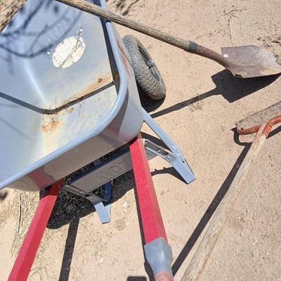 ACE Wheelbarrow + Shovel + weed cutter Combo