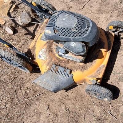 Poulan Pro Push Mower – Briggs & Stratton Engine for parts or repair