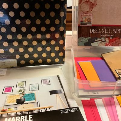 Scrapbooking items