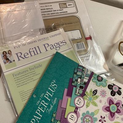 Scrapbooking items