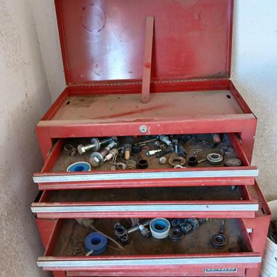 Vintage Waterloo Rolling Tool Chest