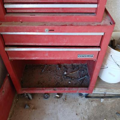 Vintage Waterloo Rolling Tool Chest