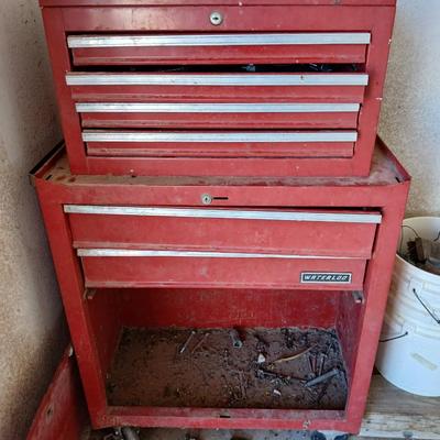 Vintage Waterloo Rolling Tool Chest