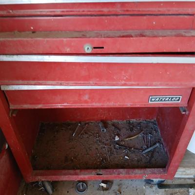 Vintage Waterloo Rolling Tool Chest