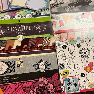 Scrapbooking items