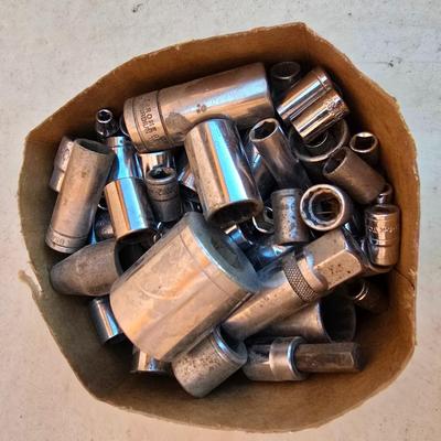 Socket Lot – Central Force 1/2" Deep Impact Set + Assorted Mixed Sockets