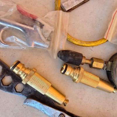 Garage Utility Lot – Air, Pressure, and Handy Tools