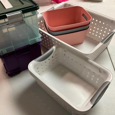 Crates and storage