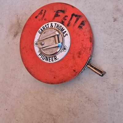 The Rodman Nibbler – Sheet Metal Cutting Tool by Rodman & Company, Inc. with a Gharst & Thomas Pioneer reel tape measure